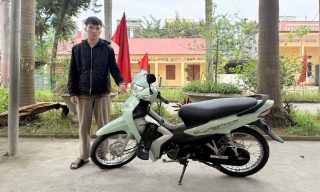 Công an phường Phương Liễu nhanh chóng làm rõ vụ trộm xe máy 